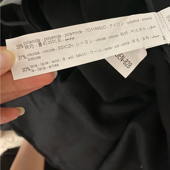 Zara Thick flared sleeve Long HOODED CAPE limited edition Tassel poncho - Picture 16 of 16